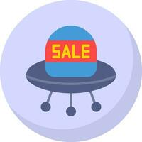 Sale UFO Vector Icon Design