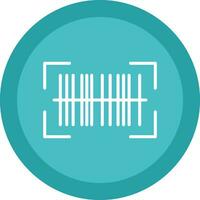 Shopping Barcode Scanner Vector Icon Design