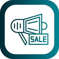 Sale Megaphone Vector Icon Design