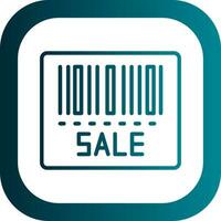 Sale Barcode Vector Icon Design