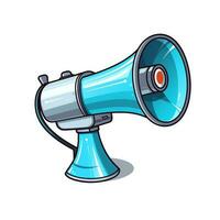 A device megaphone loudspeaker object. Sound device announce concept by AI Generated photo