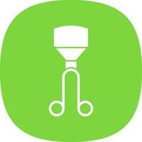 Eyelash Curler Vector Icon Design