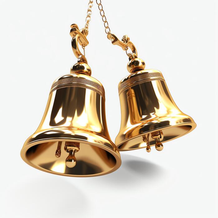 Gold Bell Stock Photos, Images and Backgrounds for Free Download