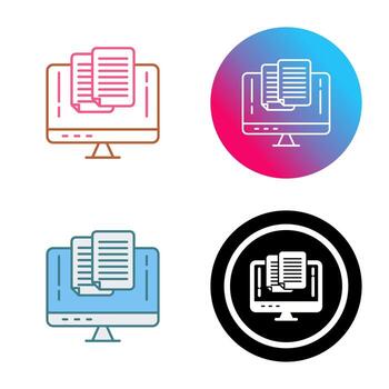 pegar icono vectorial vector