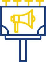 Billboard Vector Icon Design