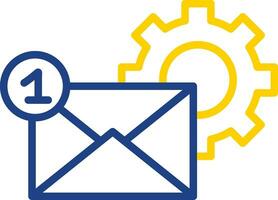 diseño de icono de vector de correo electrónico