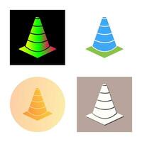 Unique Cone Vector Icon