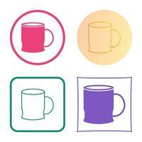 icono de vector de taza de café