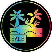 Sale Oasis Vector Icon Design