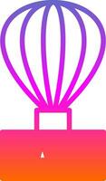 Sale Hot Air Balloon Vector Icon Design