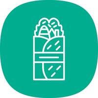 Cobb Wrap Vector Icon Design