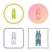 Jumpsuit Vector Icon