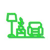 Living Room Vector Icon