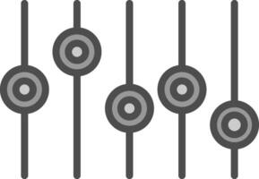 Equalizer Vector Icon Design