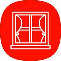 Window Vector Icon Design