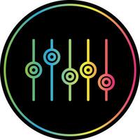 Equalizer Vector Icon Design