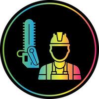 Lumberjack Vector Icon Design