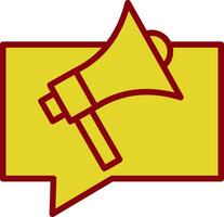Megaphone Vector Icon Design