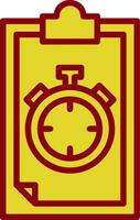 Alarm Clock Vector Icon Design