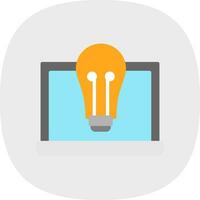 Lightbulb Vector Icon Design