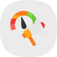 Speedometer Vector Icon Design