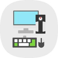 Computer Vector Icon Design