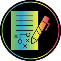 Planning Vector Icon Design
