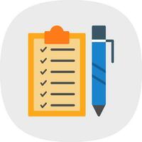 Checklist Vector Icon Design