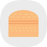 diseño de icono de vector de baklava