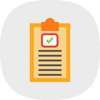 Checklist Vector Icon Design