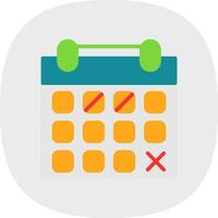 Calendar Vector Icon Design