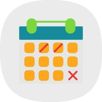 diseño de icono de vector de calendario