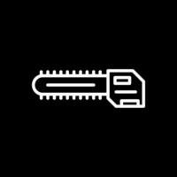 Chainsaw Vector Icon Design