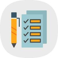 Checklist Vector Icon Design