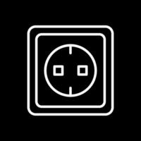 Electric socket Vector Icon Design