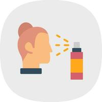 Face Mist Vector Icon Design