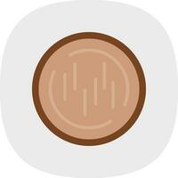 Log Vector Icon Design