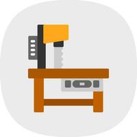 Band saw Vector Icon Design