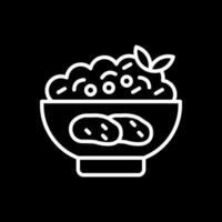 Mashed Potatoes Vector Icon Design