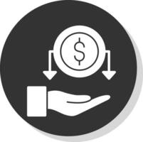 diseño de icono de vector de dinero