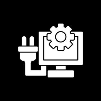 configuración de diseño de icono de vector