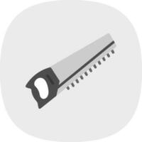 Hand saw Vector Icon Design