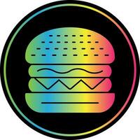 Classic Burger Vector Icon Design