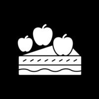 manzana crujiente vector icono diseño