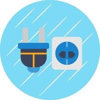 Power socket Vector Icon Design