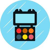 Eyeshadow Palette Vector Icon Design