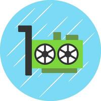 Vga card Vector Icon Design