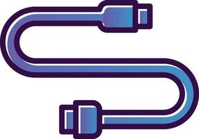 Connector and Cable Vector Icon Design