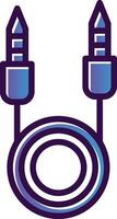 Sound cable Vector Icon Design