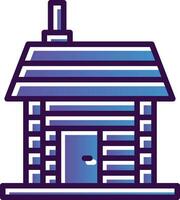 Cabin Vector Icon Design